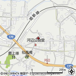 岡山県津山市河辺1328周辺の地図
