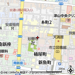 〒708-0037 岡山県津山市戸川町の地図