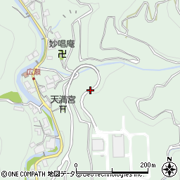 静岡県静岡市清水区広瀬周辺の地図