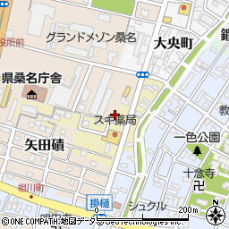 三重県桑名市中央町5丁目56周辺の地図