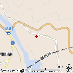 静岡県浜松市天竜区佐久間町浦川3387周辺の地図