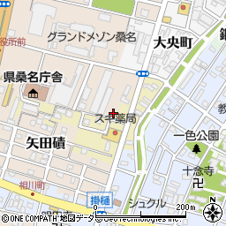串の砦周辺の地図