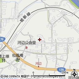 岡山県津山市河辺1330周辺の地図