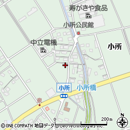 愛知県豊明市沓掛町小所56周辺の地図