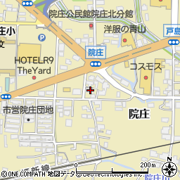 岡山県津山市院庄1013周辺の地図