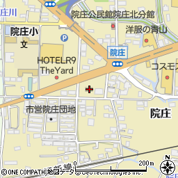 岡山県津山市院庄1015周辺の地図