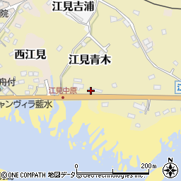 千葉県鴨川市江見青木91周辺の地図