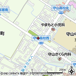 滋賀県守山市金森町952周辺の地図