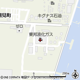 東邦液化ガス株式会社　名港ＬＰＧ基地周辺の地図