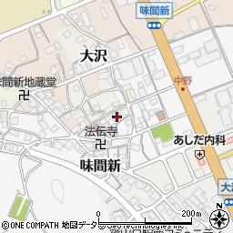 兵庫県丹波篠山市中野135周辺の地図