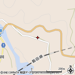 静岡県浜松市天竜区佐久間町浦川3399-2周辺の地図