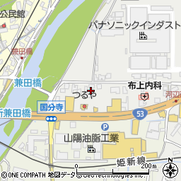 岡山県津山市河辺1154周辺の地図