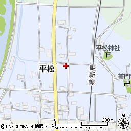岡山県真庭市平松96周辺の地図