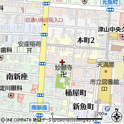 宇佐見鰻店周辺の地図