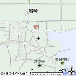 兵庫県丹波篠山市岩崎669周辺の地図