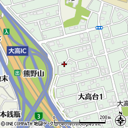 愛知県名古屋市緑区大高町小村谷周辺の地図
