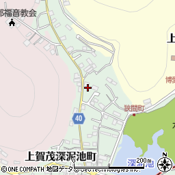 京都府京都市北区上賀茂狭間町12周辺の地図