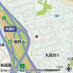 愛知県名古屋市緑区大高町（小村谷）周辺の地図
