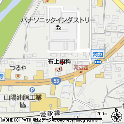 岡山県津山市河辺1155周辺の地図