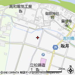 三重県桑名市坂井周辺の地図