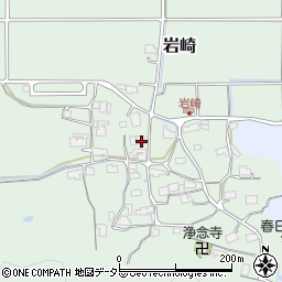 兵庫県丹波篠山市岩崎473周辺の地図