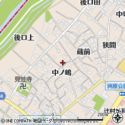 愛知県刈谷市井ケ谷町中ノ嶋7周辺の地図
