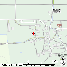 兵庫県丹波篠山市岩崎444周辺の地図