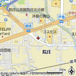 岡山県津山市院庄1005周辺の地図