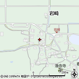 兵庫県丹波篠山市岩崎471周辺の地図