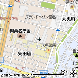 三重県桑名市中央町5丁目63周辺の地図