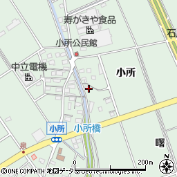 愛知県豊明市沓掛町小所107周辺の地図