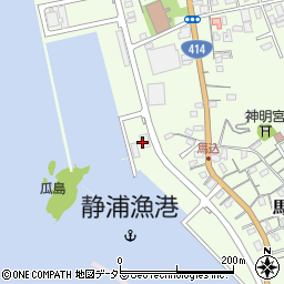 静浦マリーナ周辺の地図