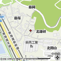 愛知県名古屋市緑区大高町北鎌研8周辺の地図