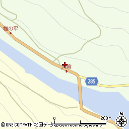 静岡県浜松市天竜区佐久間町大井168-23周辺の地図