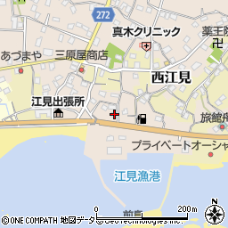 千葉県鴨川市東江見382周辺の地図