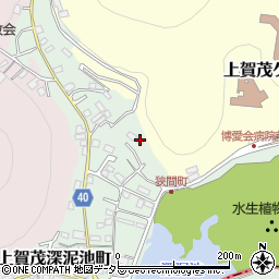 京都府京都市北区上賀茂狭間町19周辺の地図