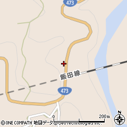 静岡県浜松市天竜区佐久間町浦川3532周辺の地図