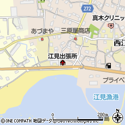 千葉県鴨川市東江見376-5周辺の地図