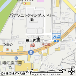 前田林業株式会社　津山出張所周辺の地図