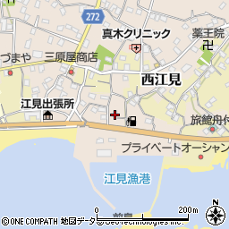 千葉県鴨川市東江見383周辺の地図