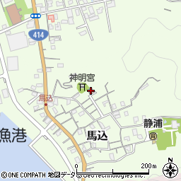 馬込公会堂周辺の地図