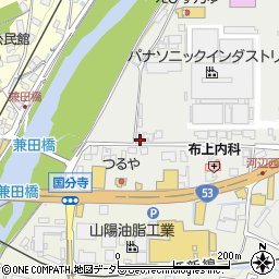 岡山県津山市河辺1127周辺の地図