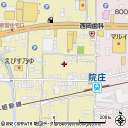 岡山県津山市院庄908周辺の地図