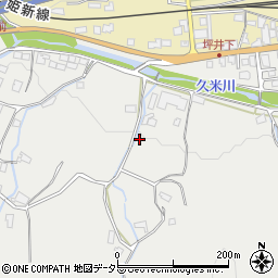 岡山県津山市坪井下64周辺の地図