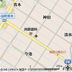 愛知県刈谷市井ケ谷町神田54周辺の地図