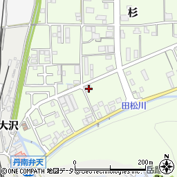 兵庫県丹波篠山市杉56周辺の地図