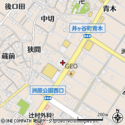 愛知県刈谷市井ケ谷町前田周辺の地図