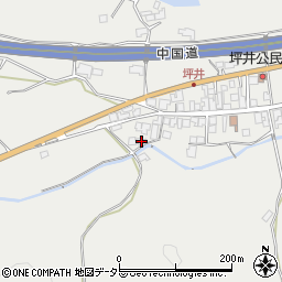 岡山県津山市坪井下956-1周辺の地図