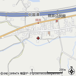 岡山県津山市坪井下806周辺の地図