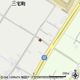 滋賀県守山市三宅町506周辺の地図